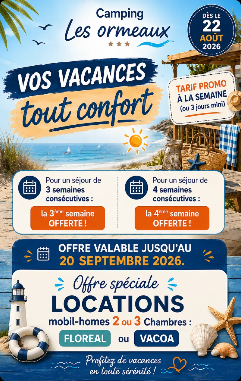 promotion-location-mobil-home-saint-palais-sur-mer-camping-charente-maritime