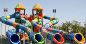 Camping Les Ormeaux Saint-Palais sur Mer - Toboggan aquatique
