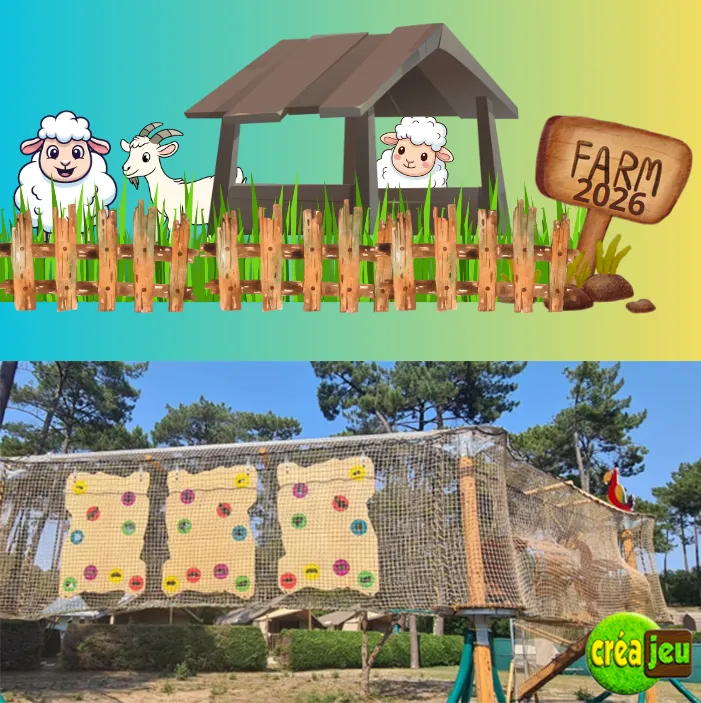 Camping les Ormeaux - Mini Ferme - Créa Jeux
