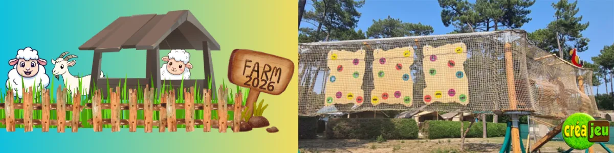 Camping les Ormeaux - Mini Ferme et Créa Jeux